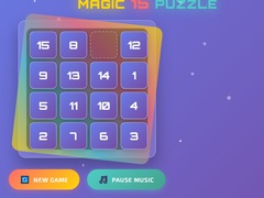 leikur Magic 15 Puzzle