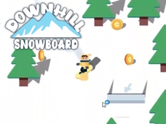 leikur Downhill Snowboard