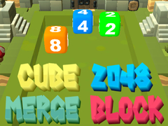 leikur 2048 Cube Merge Block