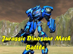 leikur Jurassic Dinosaur Mech Battle