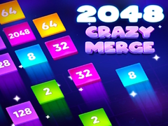 leikur 2048 Crazy Merge