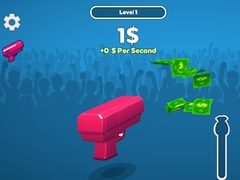 leikur Money Gun Clicker