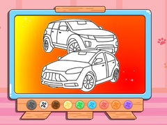 leikur Coloring Book: Sports Car
