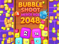 leikur Bubble Shoot Merge Box 2048