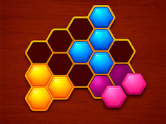 leikur Hexa Block: Honey Cells