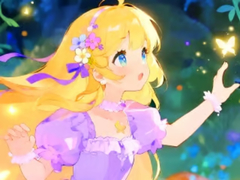 leikur Jigsaw Puzzle: Firefly Princess