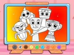 leikur Coloring Book: Sprunki Italian Brainrot Mod