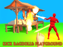 leikur Kick Ragdolls: Playground