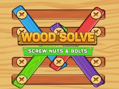 leikur Screw Nuts Bolts Wood Solve