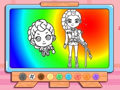 leikur Coloring Book: Kpop Rumi