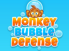 leikur Monkey Bubble Defense