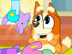 leikur Jigsaw Puzzle: Bluey Toy Claw Machine