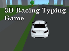leikur 3D Racing Typing Game