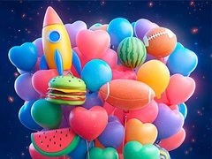 leikur Merge 3D - Match 3 Balloons
