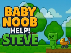 leikur Baby Noob Help! Steve