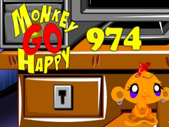 leikur Monkey Go Happy 974
