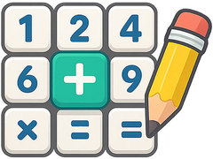 leikur Math Crossword Puzzle Genius Edition