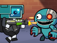 leikur Space Survival Rainbow Friends Monster
