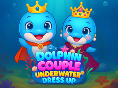 leikur Dolphin Couple Underwater Dress Up
