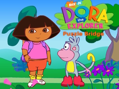 leikur Dora The explorer Puzzle Bridge