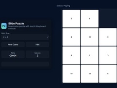leikur Sliding Puzzle