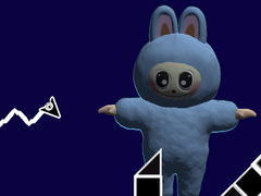 leikur Labubu Geometry Dash