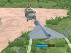 leikur Missiles and Drones: A Strike On A Military Base