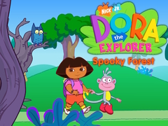 leikur Dora the Explorer: Spooky Forest