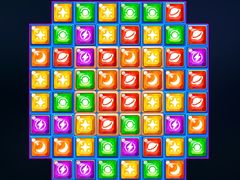 leikur Secret Galaxy Match-three