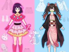 leikur Anime Doll - DIY Cosplay Girl