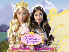 leikur Barbie as the Princess and the Pauper Storybook Adventures