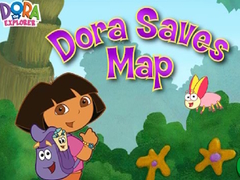 leikur Dora The explorer  Saves Map