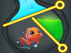 leikur Pull the Pin: Fish Rescue!