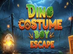 leikur Dino Costume Boy Escape