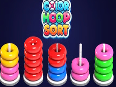 leikur Color Hoop Sort