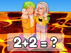 leikur Math Lava: Tower Race