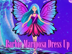 leikur Barbie Mariposa Dress Up