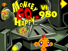 leikur Monkey Go Happy Stage 980