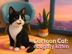 leikur Cartoon Сat: naughty kitten