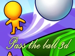 leikur Pass the ball 3d