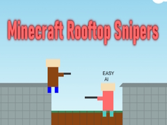 leikur Minecraft Rooftop Snipers