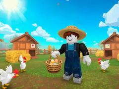 leikur Obby: Escape from the Chicken Coop