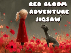 leikur Red Bloom Adventure Jigsaw