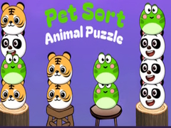 leikur Pet Sort Animal Puzzle