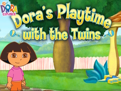 leikur Dora the Explorer Dora's Playtime with the Twins