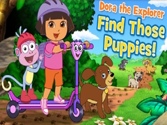 leikur Dora the Explorer Find Those Puppies