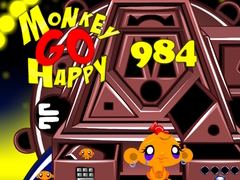 leikur Monkey Go Happy Stage 984