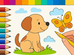 leikur Draw with Pencils - Coloring Book!