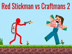 leikur Red Stickman Vs Craftmans 2