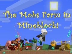 leikur The Mobs Farm in Mineblock!